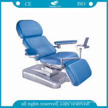 AG-XD101 Linak motor engineer plastic base blood donation bed chair